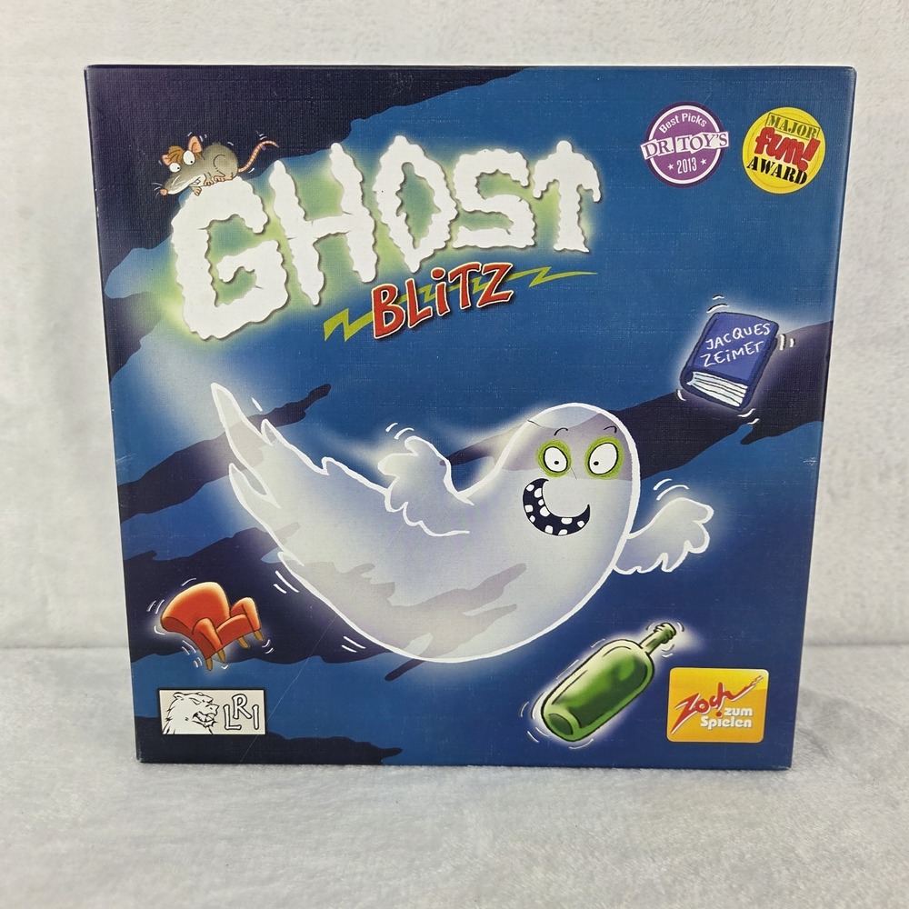 Ghost Blitz Board Game Fast Paced Color Recognition Game 100% Complete English